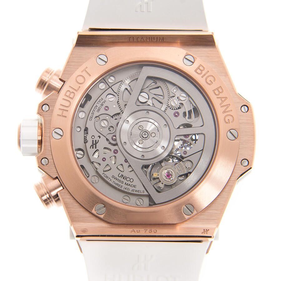 Replica Hublot Big Bang Unico King Gold Chronograph Automatic Men's Watch 441.OE.2010.RW - Image 4