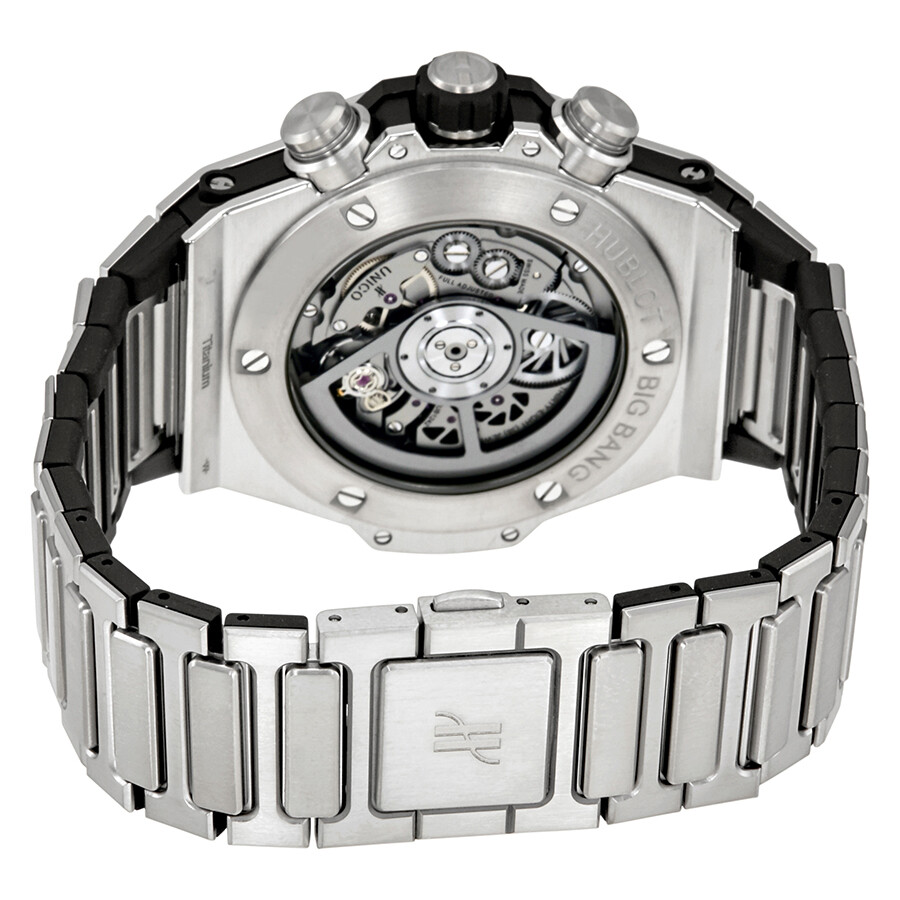 Replica Hublot Big Bang Unico Mat Black Skeleton Dial Chronograph Men's Watch 411.NX.1170.NX - Image 3