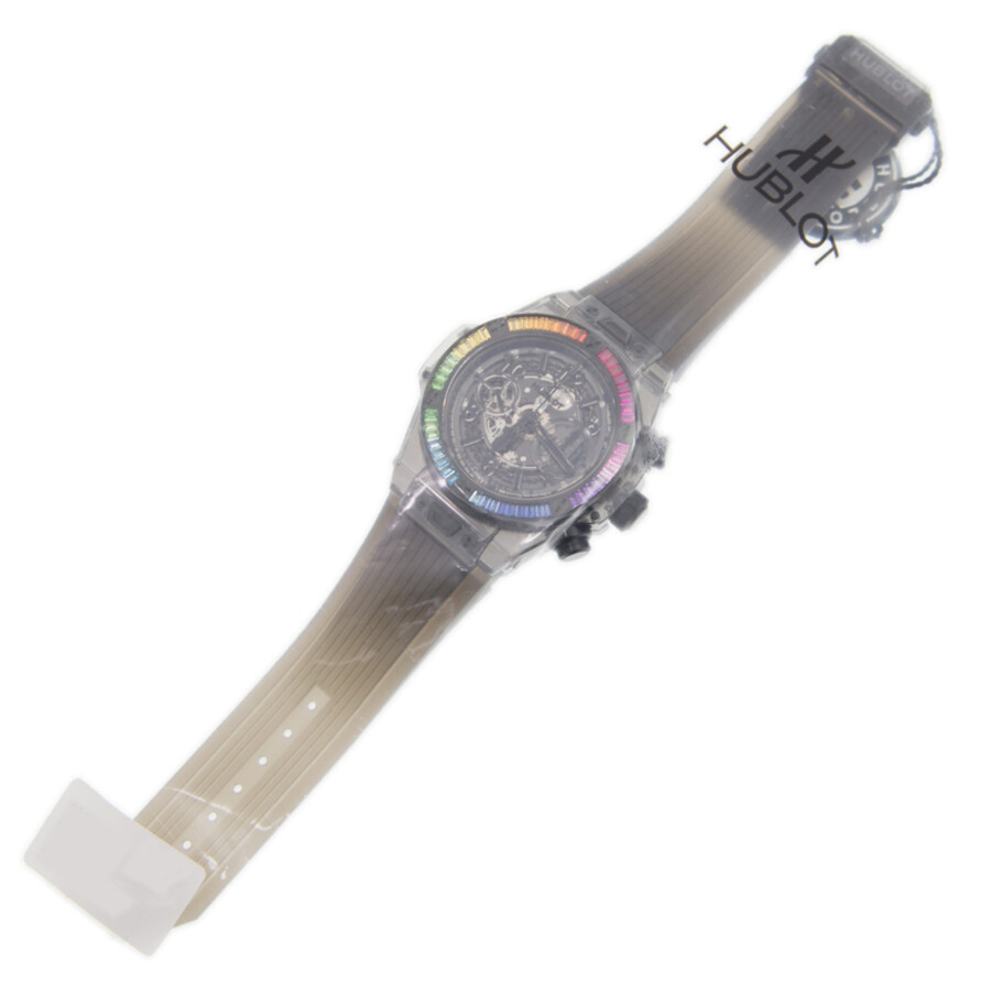 Replica Hublot Big Bang Unico Rainbow Sapphire Chronograph Automatic Men's Watch 411.JB.4901.RT.4099 - Image 3