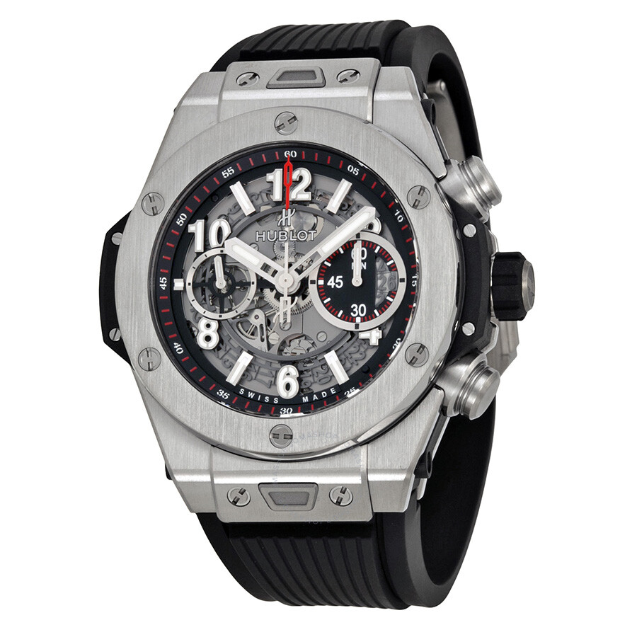 Replica Hublot Big Bang Unico Titanium Automatic Skeletal Dial Men's Watch 411.NX.1170.RX