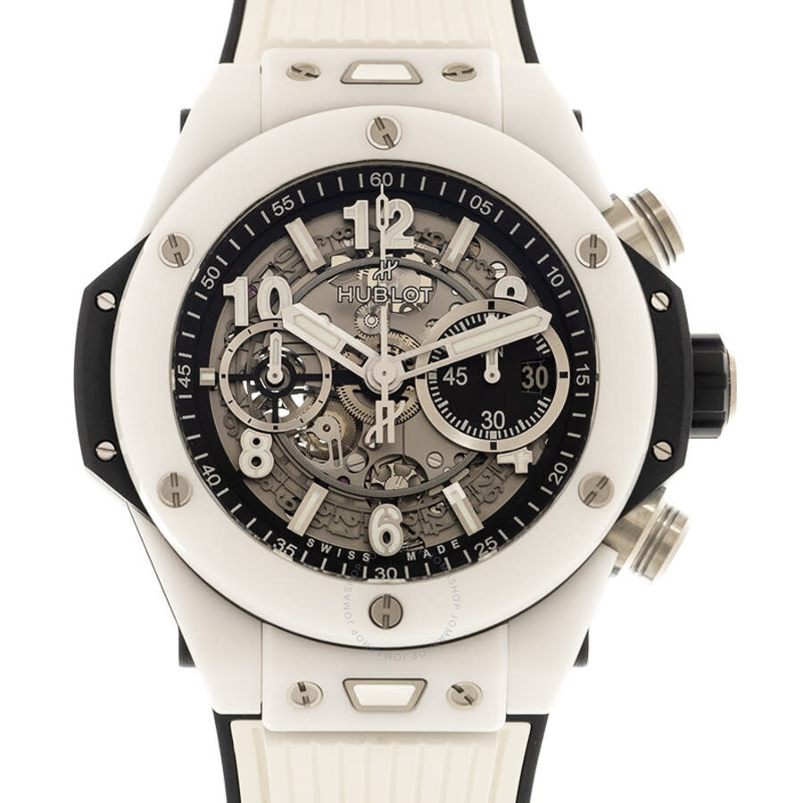 Replica Hublot Big Bang Unico White Ceramic Chronograph Automatic Men's Watch 441.HX.1171.RX