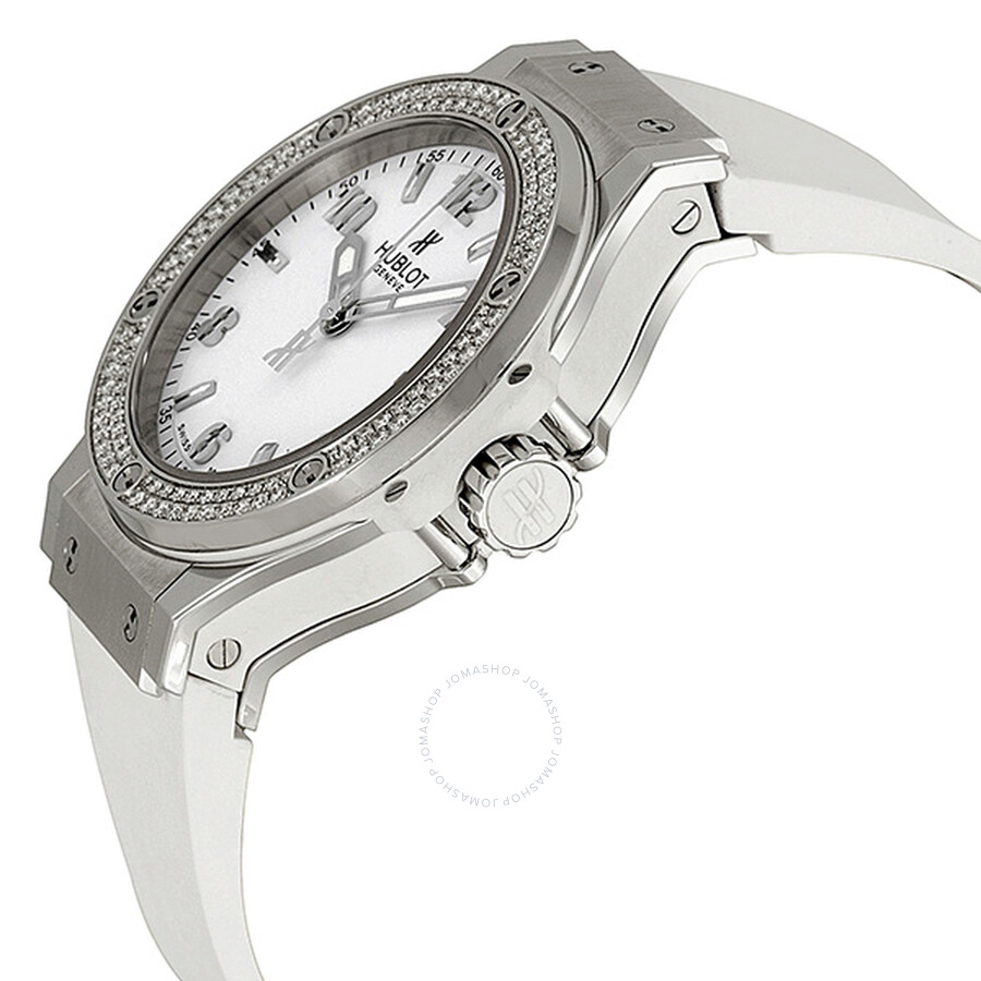 Replica Hublot Big Bang Quartz Diamond White Dial Unisex Watch 361.SE.2010.RW.1104.PLP - Image 2