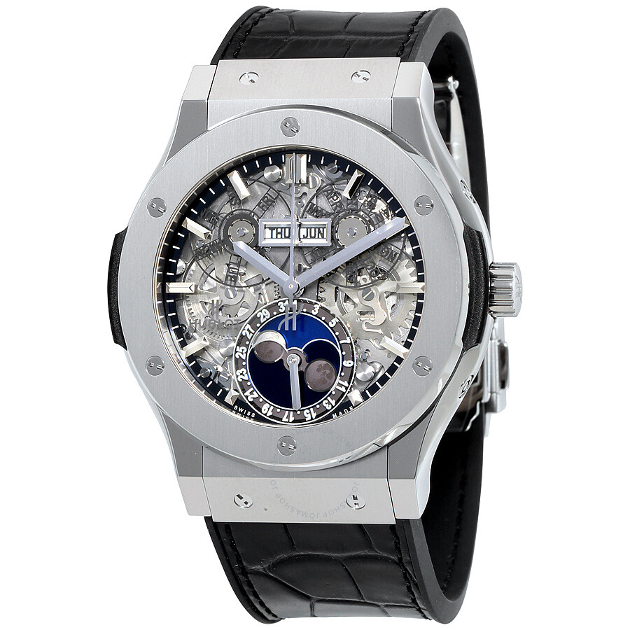 Replica Hublot Classic Fusion Aerofusion Moonphase Sapphire Dial Titanium Men's Watch 517.NX.0170.LR