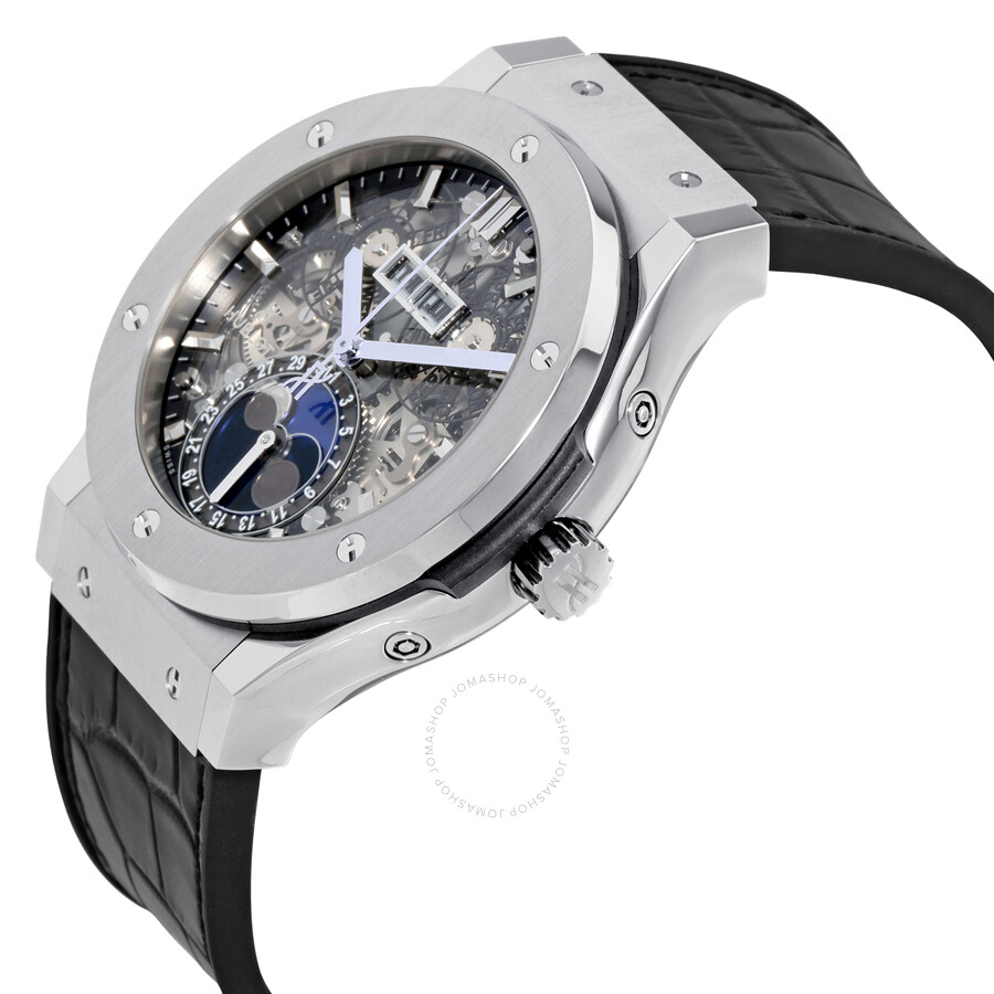 Replica Hublot Classic Fusion Aerofusion Moonphase Sapphire Dial Titanium Men's Watch 517.NX.0170.LR - Image 2