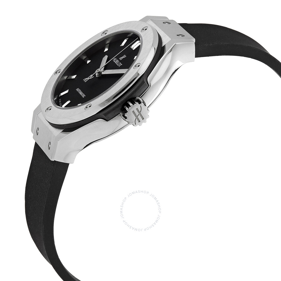 Replica Hublot Classic Fusion Automatic Black Dial Ladies Watch 582.NX.1170.RX - Image 2