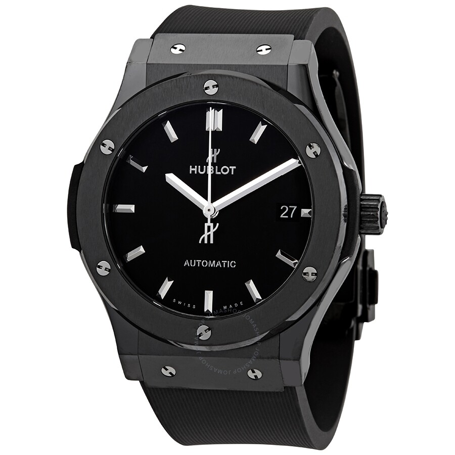Replica Hublot Classic Fusion Automatic Black Dial Men's Watch 511.CM.1171.RX
