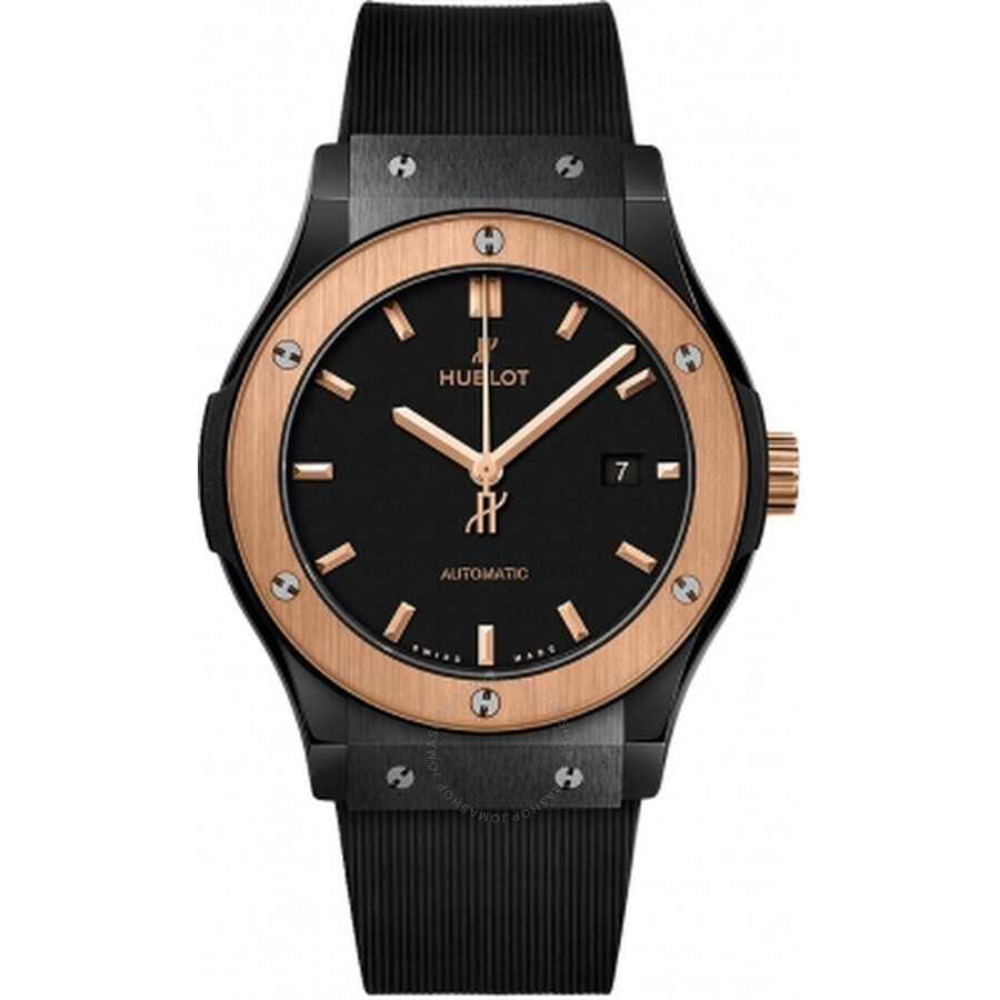 Replica Hublot Classic Fusion Automatic Black Dial Unisex Watch 542.CO.1181.RX