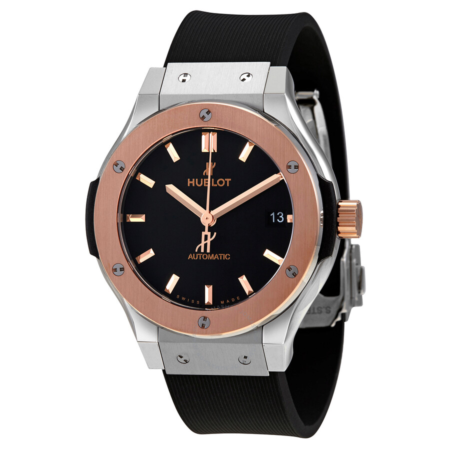 Replica Hublot Classic Fusion Automatic Black Dial Unisex Watch 565.NO.1181.RX