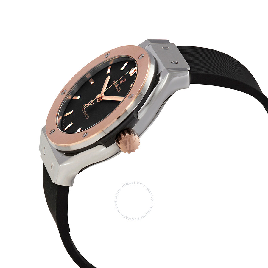 Replica Hublot Classic Fusion Automatic Black Dial Unisex Watch 565.NO.1181.RX - Image 2