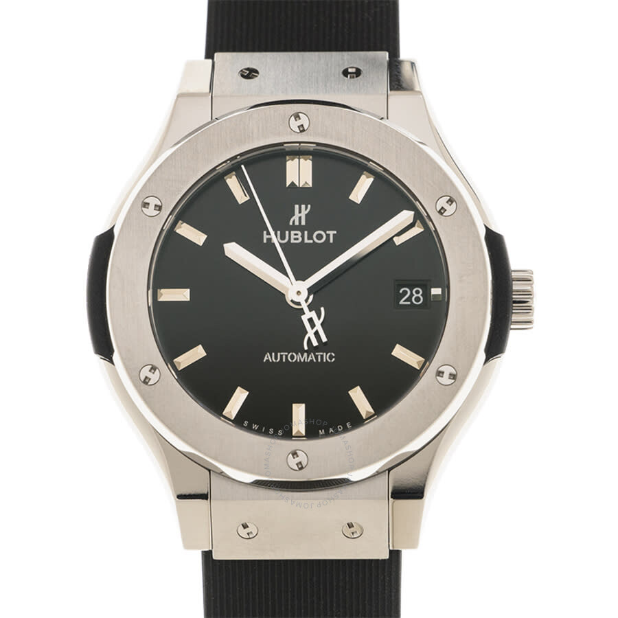 Replica Hublot Classic Fusion Automatic Black Dial Watch 565.NX.1470.RX