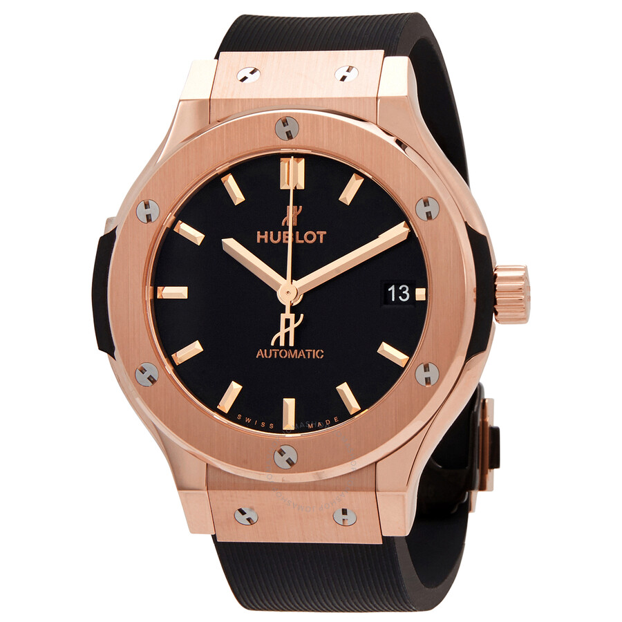 Replica Hublot Classic Fusion Automatic Black Dial Watch 565.OX.1181.RX