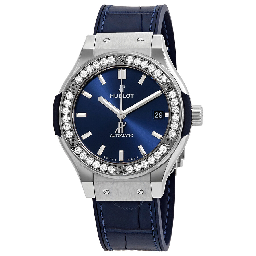 Replica Hublot Classic Fusion Automatic Blue Dial 38mm Watch 565.NX.7170.LR.1204