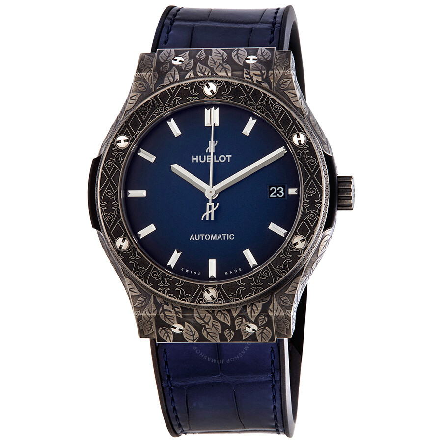 Replica Hublot Classic Fusion Automatic Blue Dial Men's Limited Edition Watch 511.NX.6670.LR.OPX17