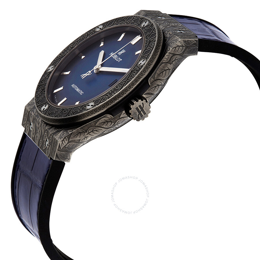 Replica Hublot Classic Fusion Automatic Blue Dial Men's Limited Edition Watch 511.NX.6670.LR.OPX17 - Image 2