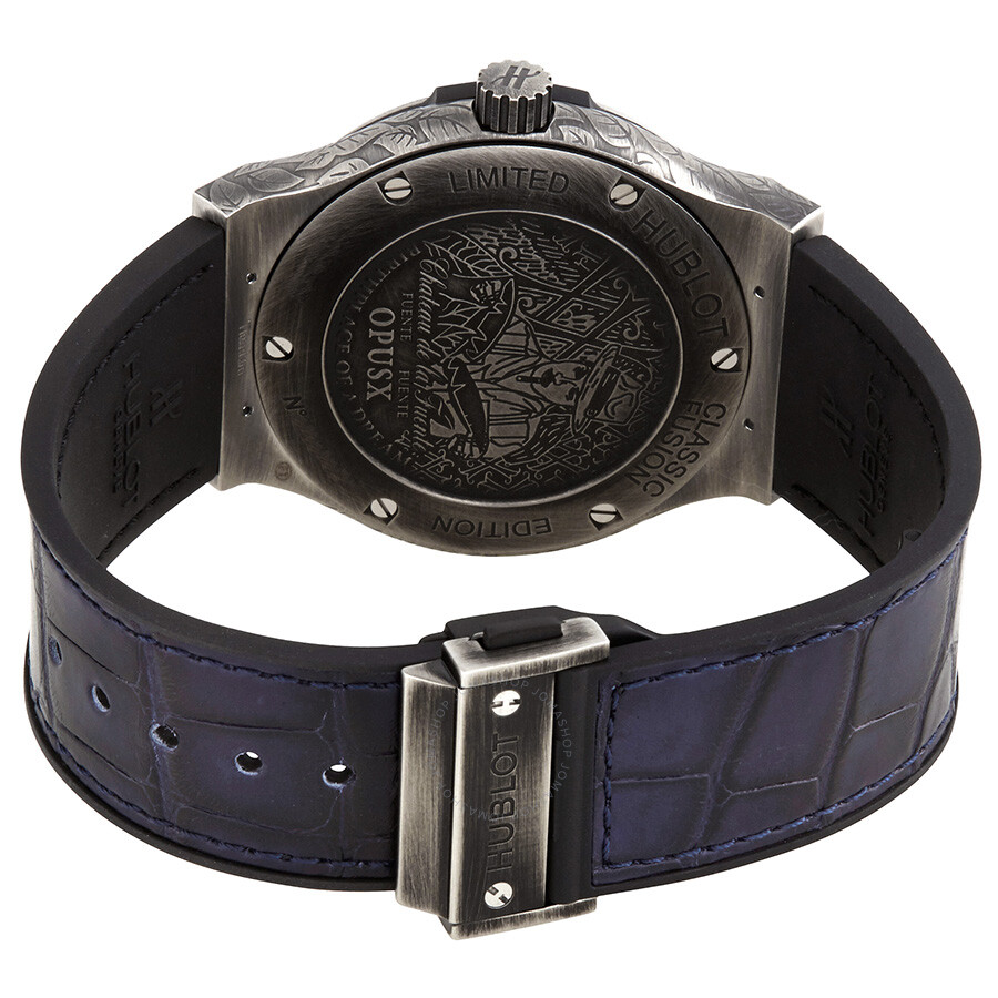 Replica Hublot Classic Fusion Automatic Blue Dial Men's Limited Edition Watch 511.NX.6670.LR.OPX17 - Image 3