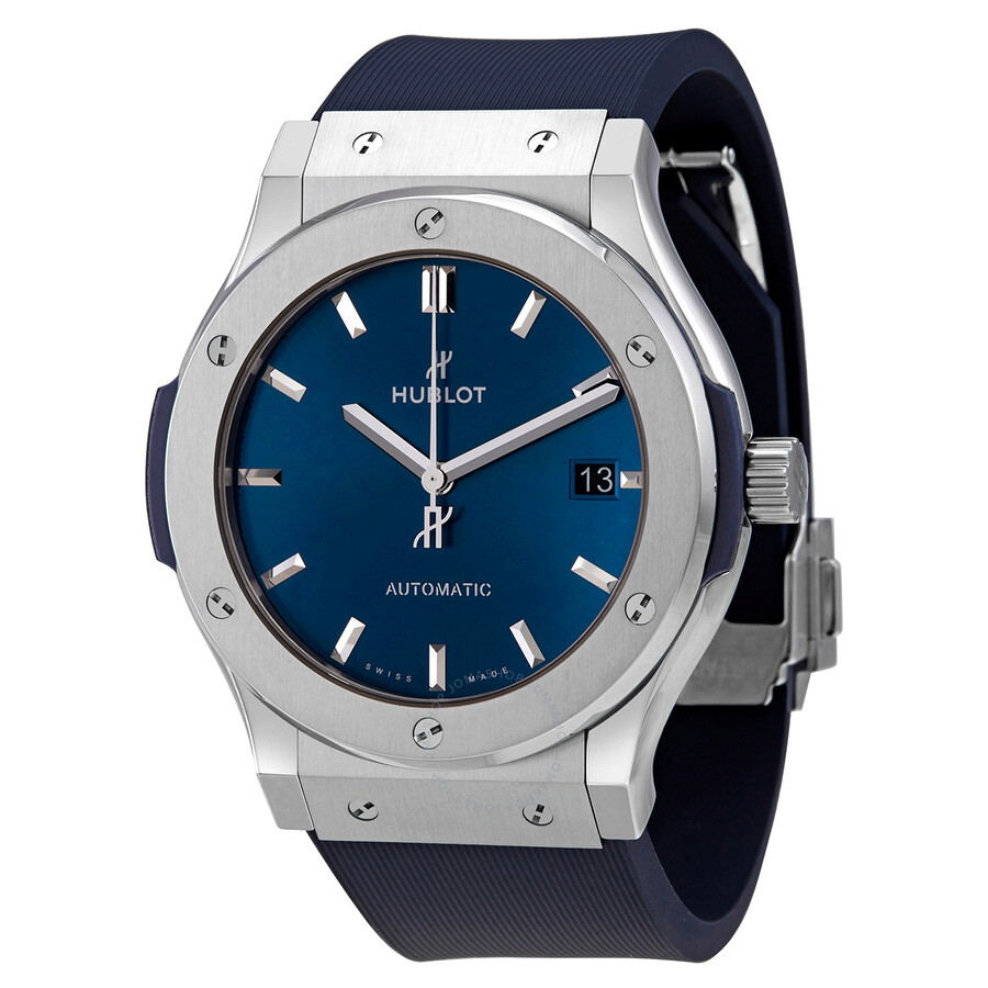Replica Hublot Classic Fusion Automatic Blue Dial Men's Watch 511.NX.7170.RX