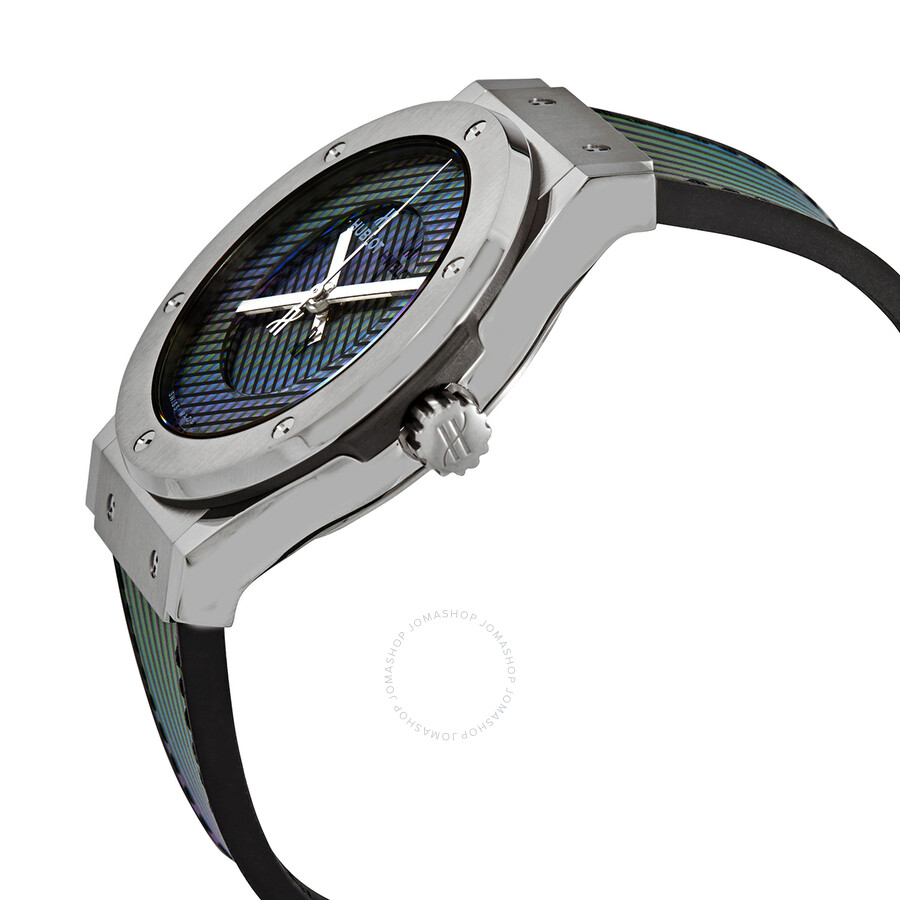 Replica Hublot Classic Fusion Automatic Cruz Diez Pattern Dial Men's Watch 511.NX.8900.VR.CZD19 - Image 2