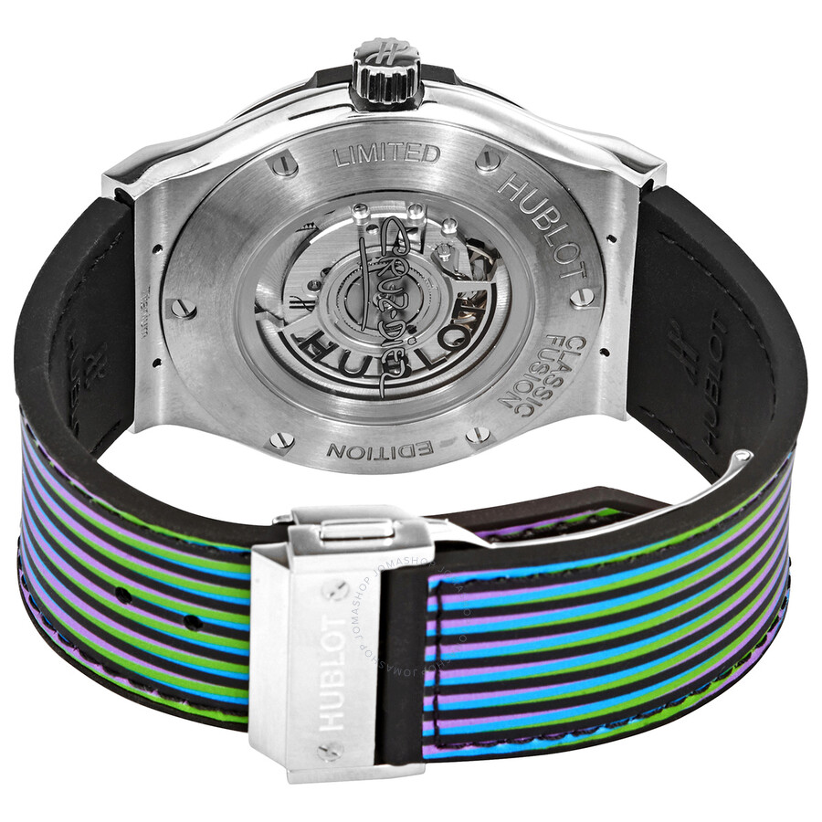Replica Hublot Classic Fusion Automatic Cruz Diez Pattern Dial Men's Watch 511.NX.8900.VR.CZD19 - Image 3