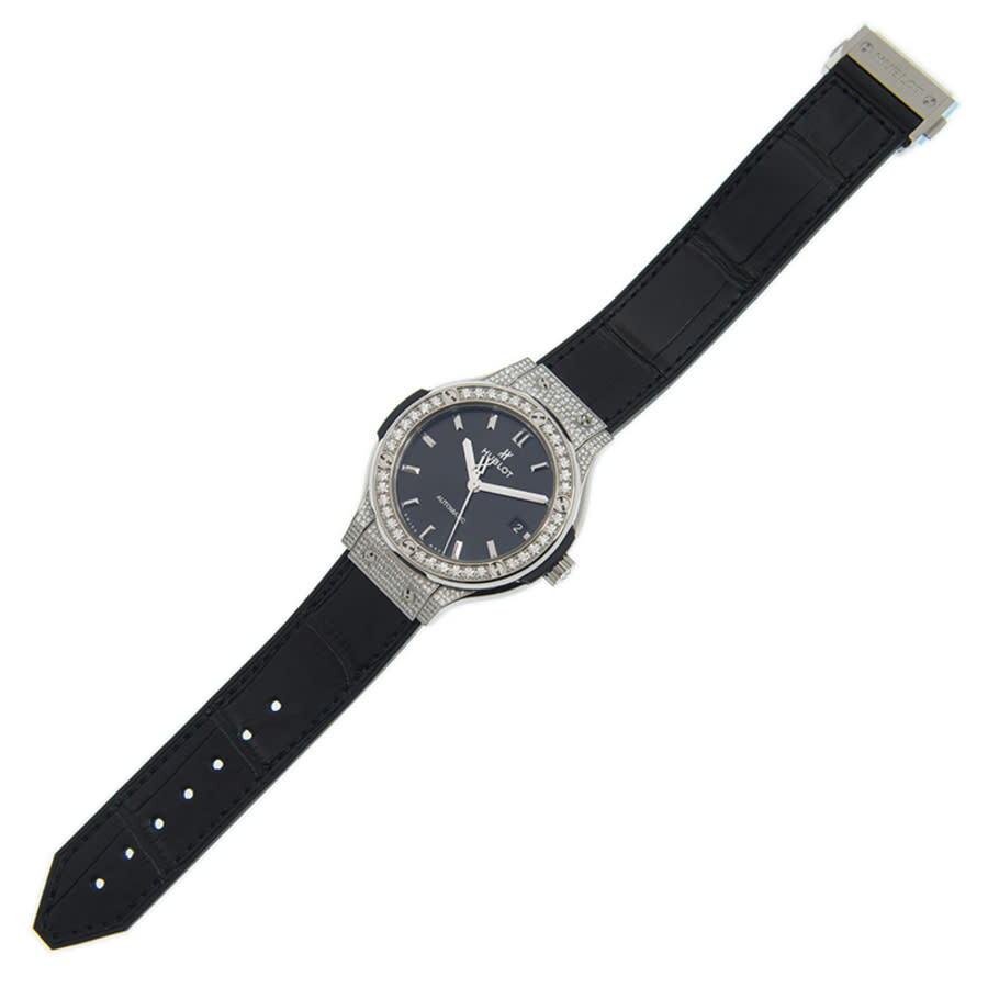 Replica Hublot Classic Fusion Automatic Diamond Black Dial Men's Watch 565.NX.1470.LR.1604 - Image 3