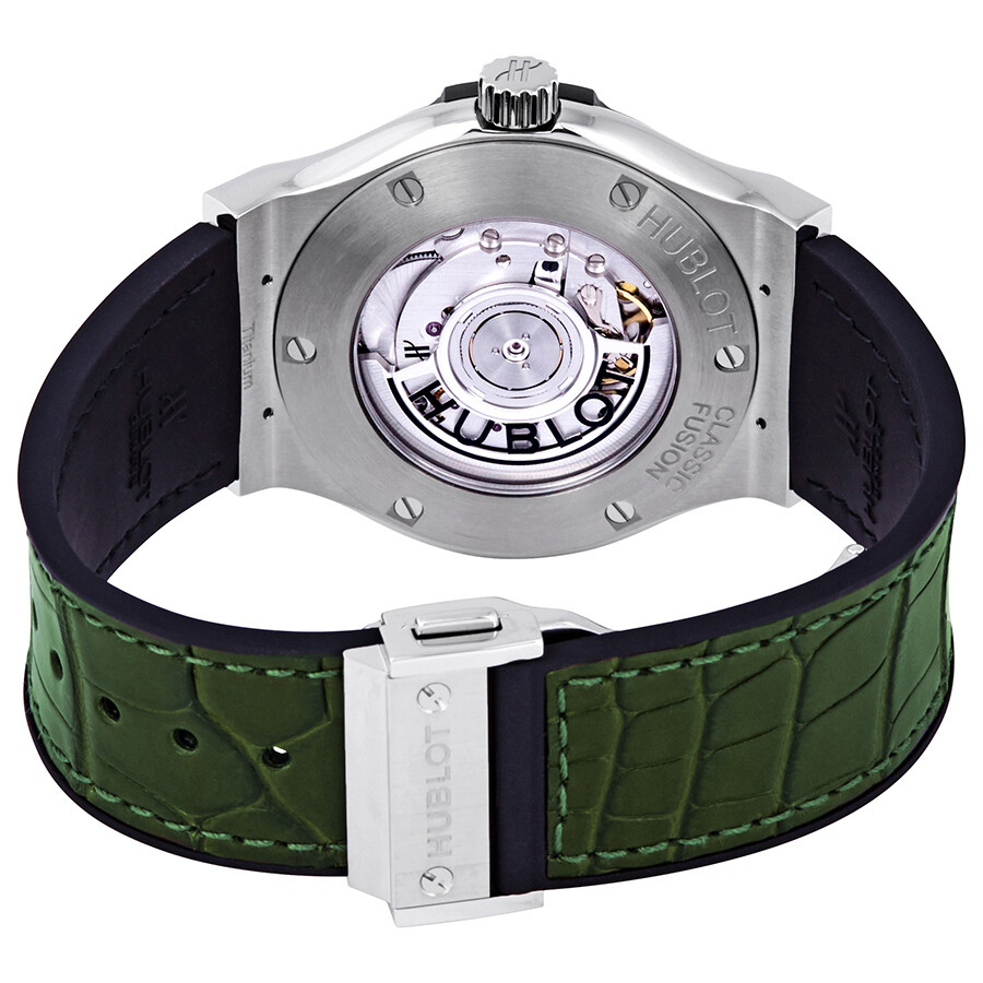 Replica Hublot Classic Fusion Automatic Green Dial Men's Watch 542.NX.8970.LR - Image 3