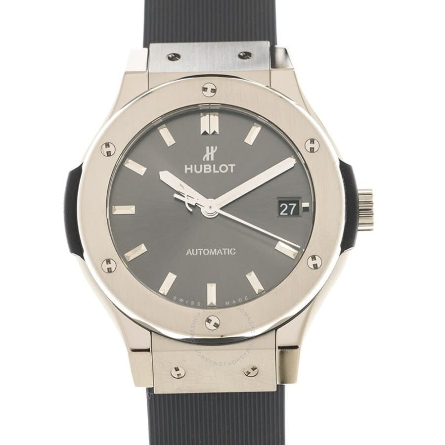 Replica Hublot Classic Fusion Automatic Grey Dial Ladies Watch 565.NX.7071.RX - Image 2