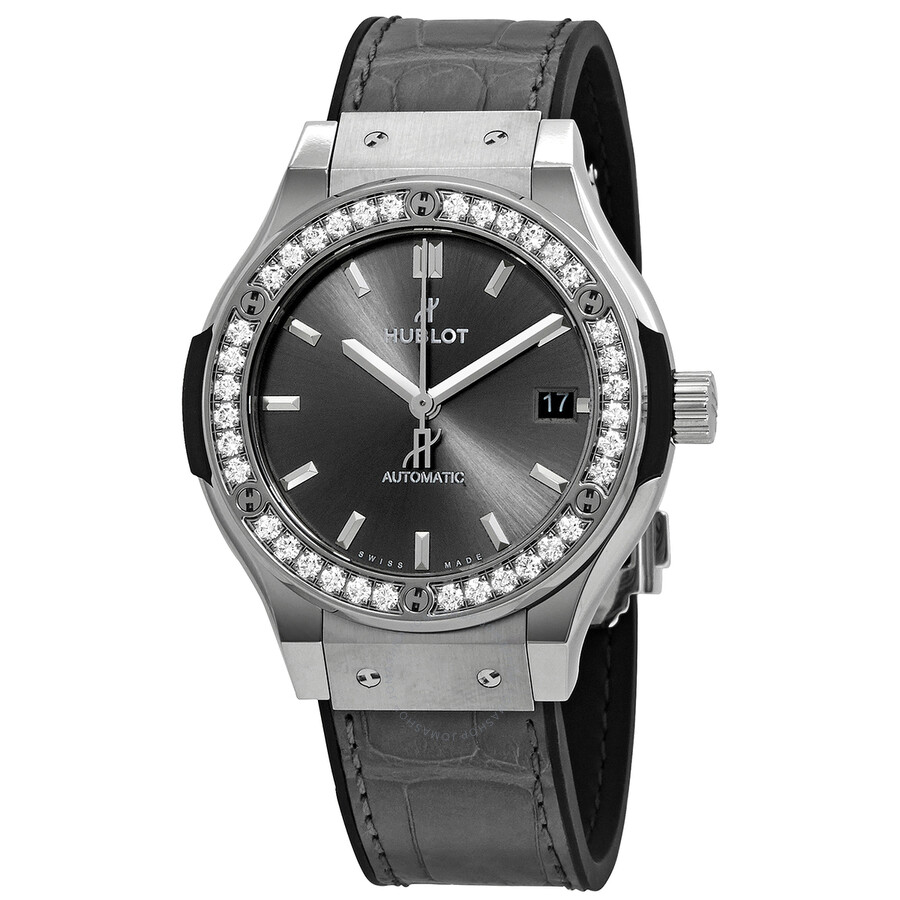 Replica Hublot Classic Fusion Automatic Grey Dial Men's Watch 565.NX.7071.LR.1204