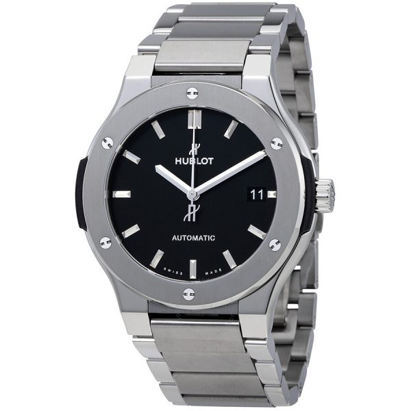 Replica Hublot Classic Fusion Automatic Black Dial Men's Watch 510.NX.1170.NX