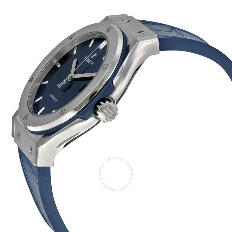 Replica Hublot Classic Fusion Automatic Blue Dial Men's Watch 542.NX.7170.LR - Image 2