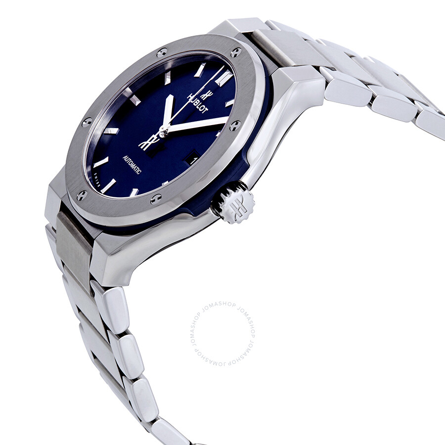Replica Hublot Classic Fusion Automatic Blue Dial Men's Watch 548.NX.7170.NX - Image 2
