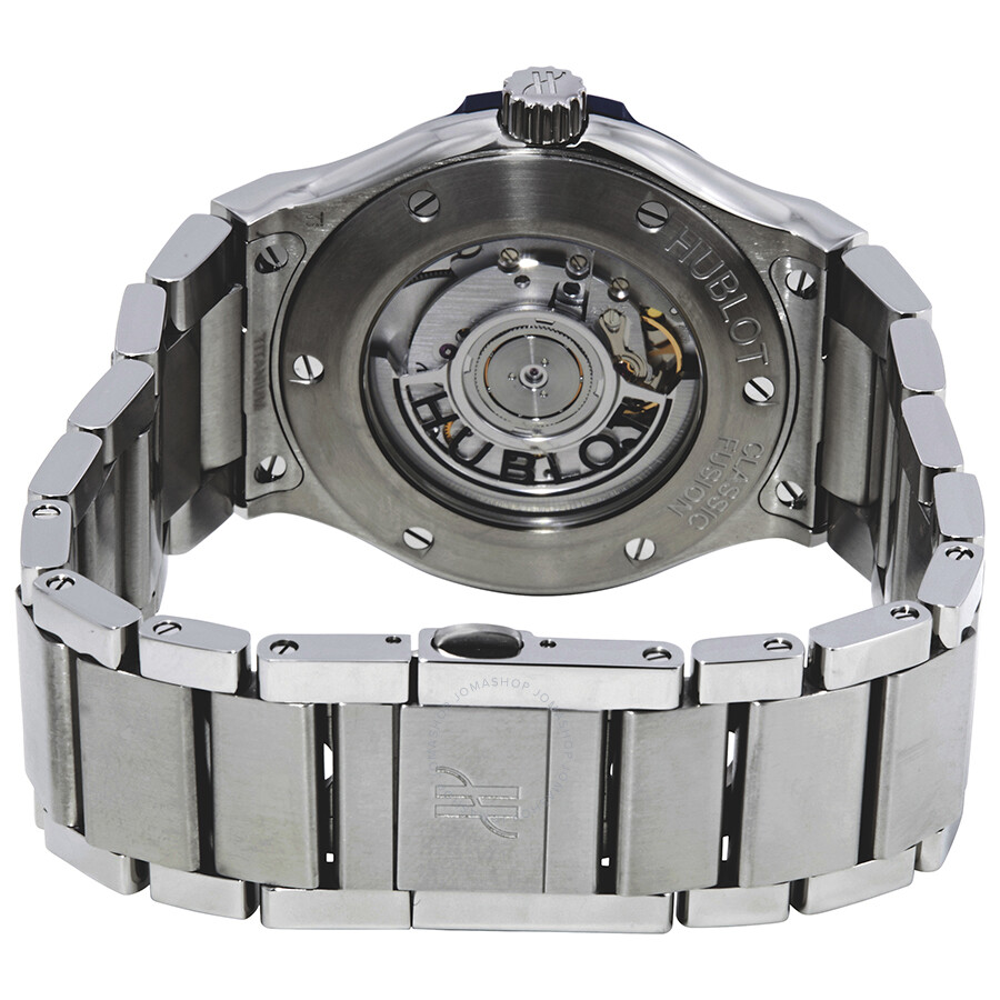 Replica Hublot Classic Fusion Automatic Blue Dial Men's Watch 548.NX.7170.NX - Image 3