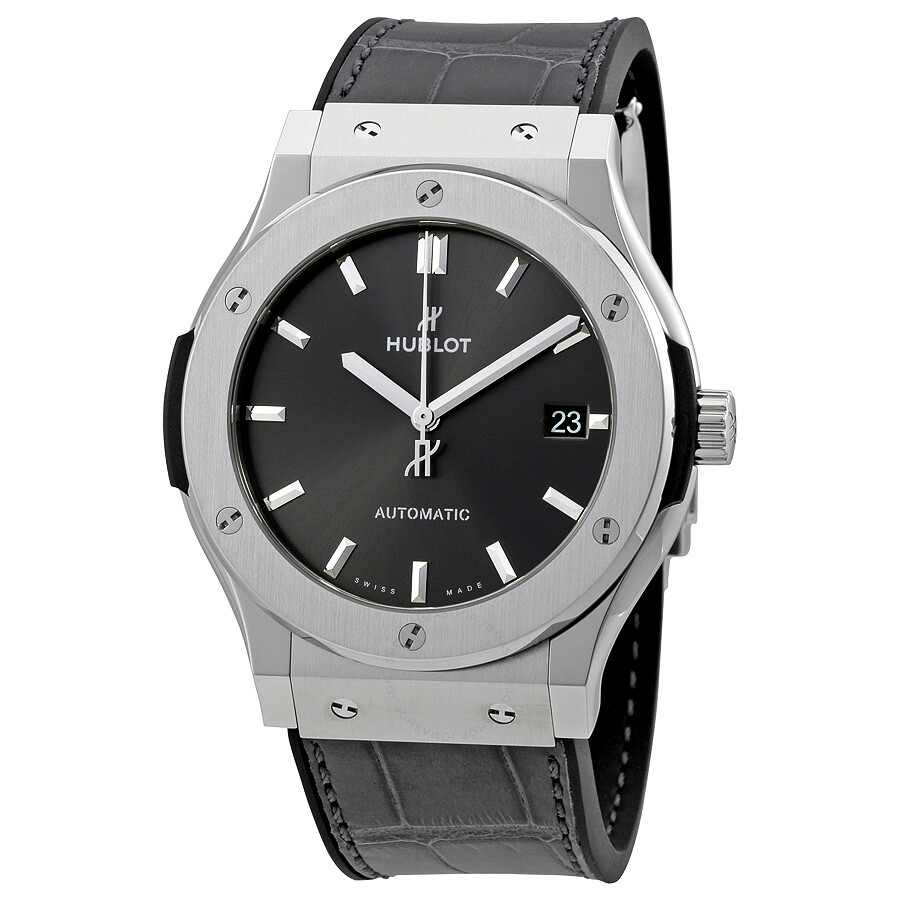 Replica Hublot Classic Fusion Automatic Titanium 45 mm Men's Watch 511.NX.7071.LR