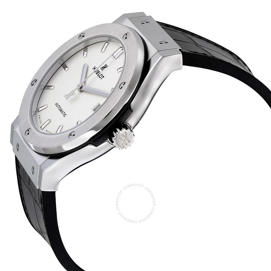 Replica Hublot Classic Fusion Automatic Opaline Dial Titanium 45 MM Men's Watch 511.NX.2611.LR - Image 2