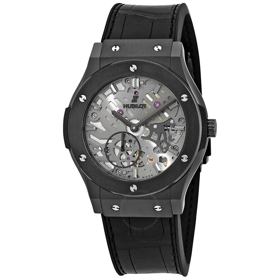 Replica Hublot Classic Fusion Automatic Skeleton Dial Men's Watch 545.CM.0140.LR