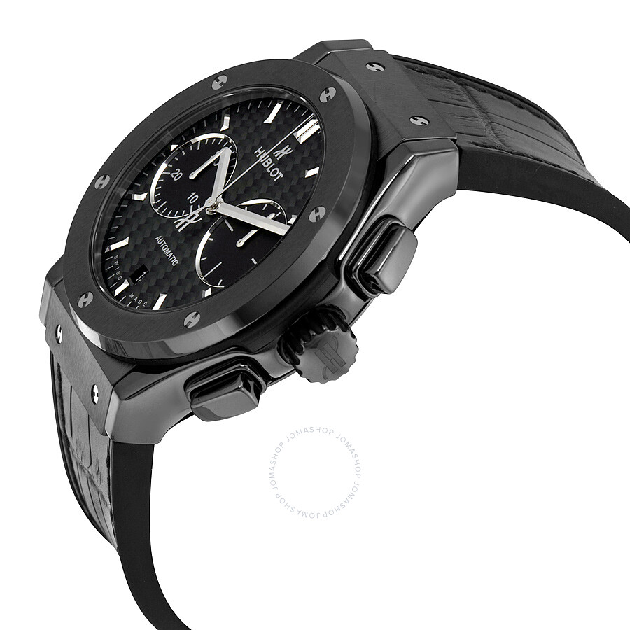 Replica Hublot Classic Fusion Black Ceramic Case Chronograph Watch 521.CM.1771.LR - Image 2