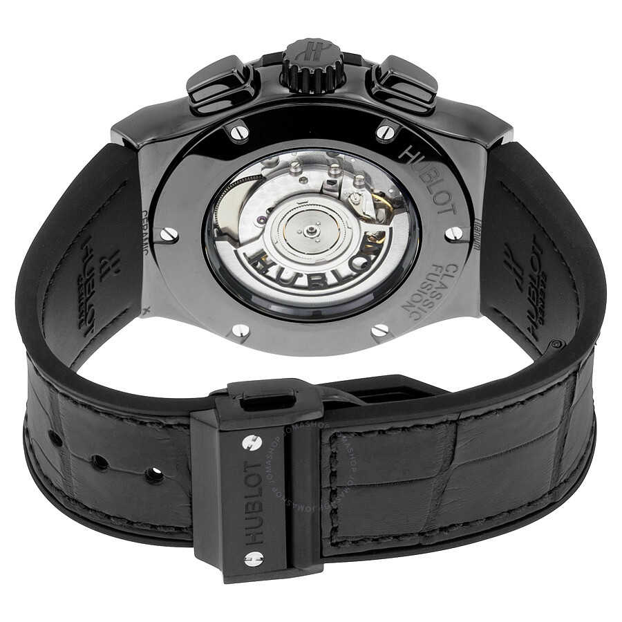 Replica Hublot Classic Fusion Black Ceramic Case Chronograph Watch 521.CM.1771.LR - Image 3