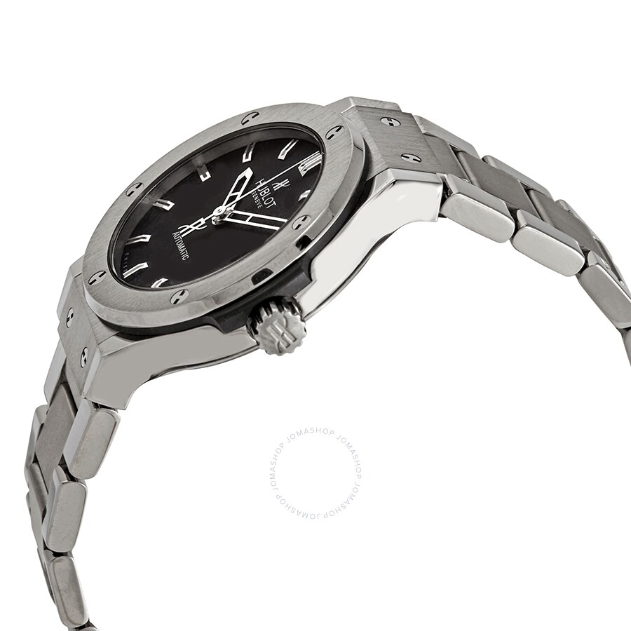 Replica Hublot Classic Fusion Black Dial Titanium Automatic Men's Watch 565NX1170NX - Image 2