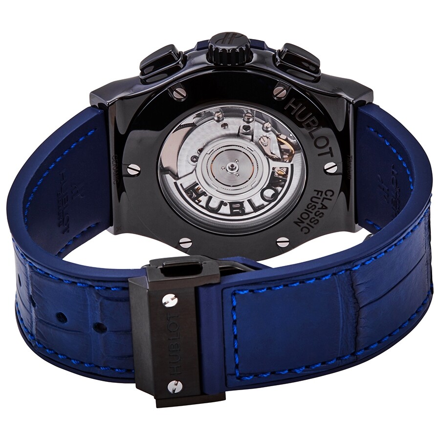 Replica Hublot Classic Fusion Blue Sunray Dial Automatic Men's Chronograph Watch 541.CM.7170.LR - Image 3