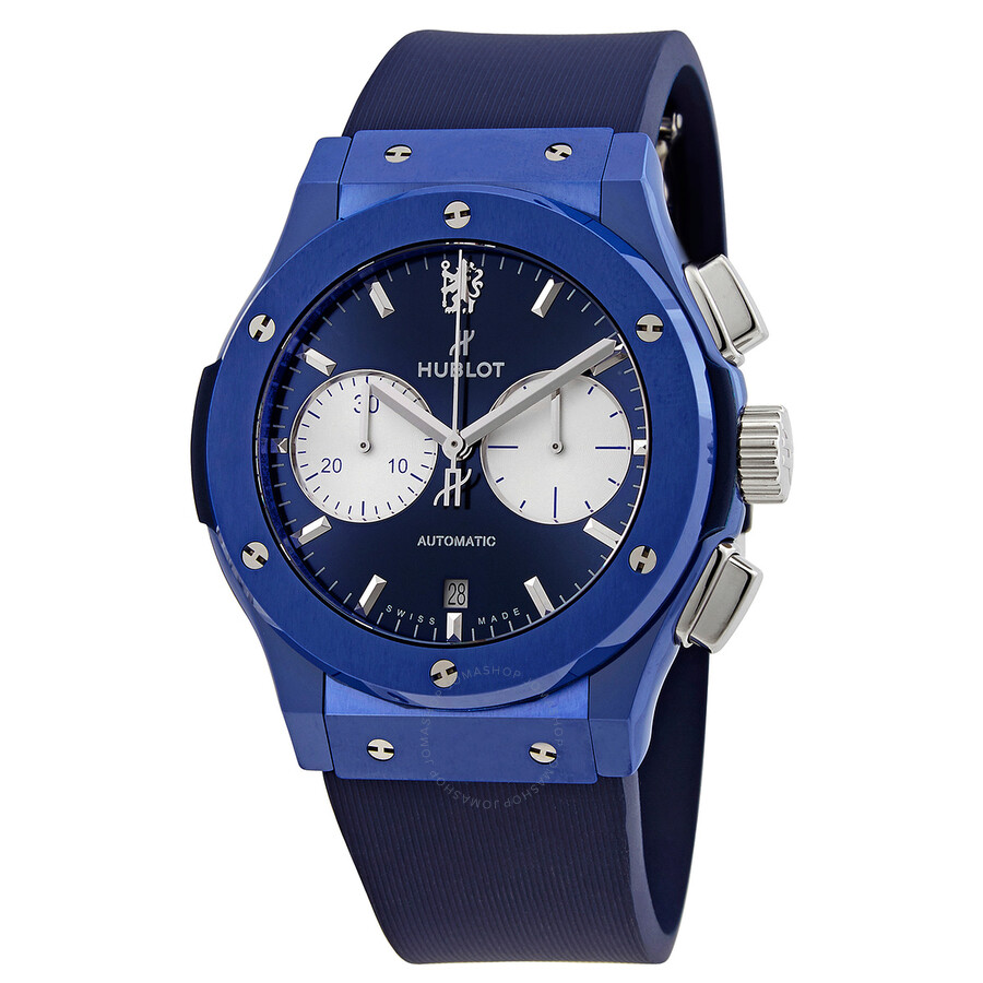 Replica Hublot Classic Fusion Chronograph Automatic Blue Dial Limited Edition Men's Watch 521.EX.7179.RX.CFC19