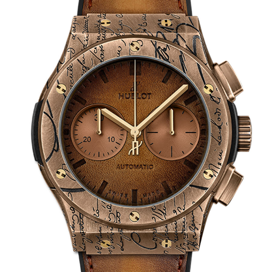 Replica Hublot Classic Fusion Chronograph Bertuli Brown Dial Men's Watch 521.BZ.05IG.VR.BER19 - Image 2