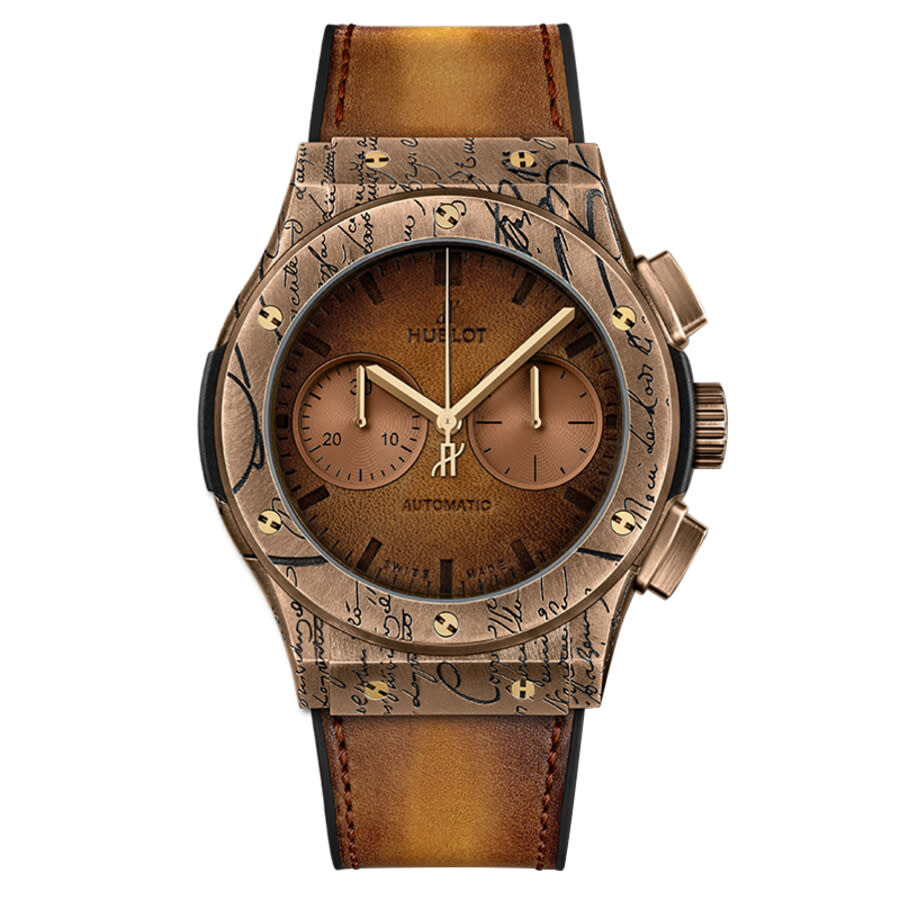 Replica Hublot Classic Fusion Chronograph Bertuli Brown Dial Men's Watch 521.BZ.05IG.VR.BER19 - Image 3