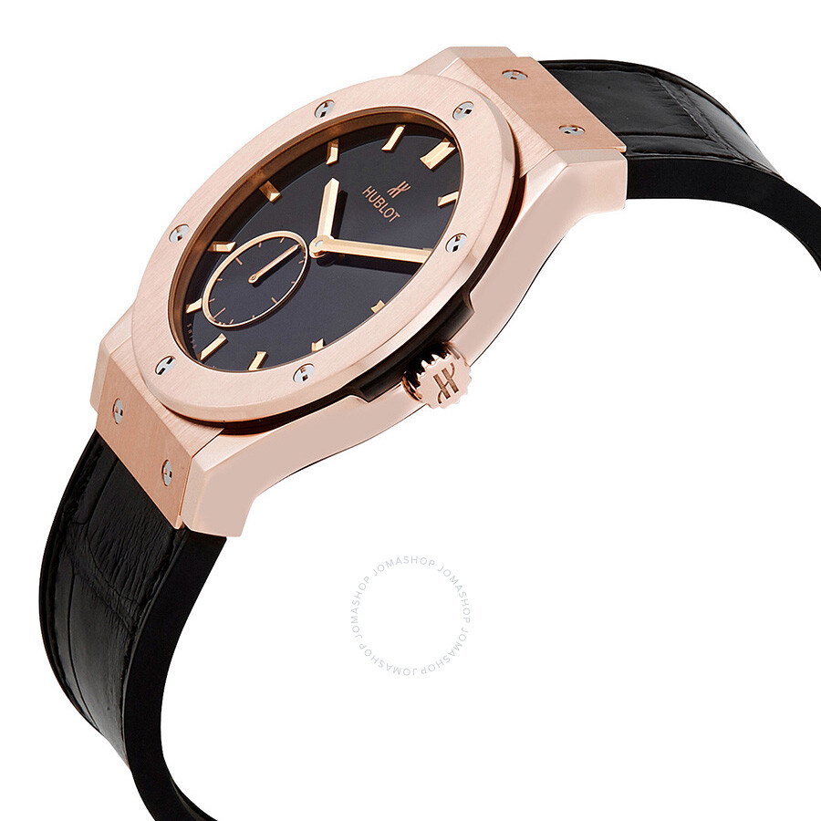 Replica Hublot Classic Fusion Classico Ultra Thin18k Rose Gold Hand Wound 42mm Men's Watch 545.OX.1280.LR - Image 2