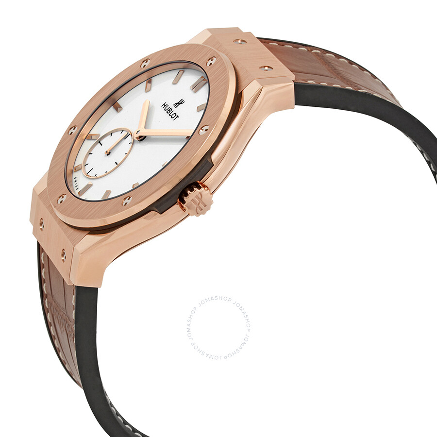 Replica Hublot Classic Fusion Classico Ultra Thin18k Rose Gold Hand Wound 42mm Men's Watch 545.OX.2210.LR - Image 2