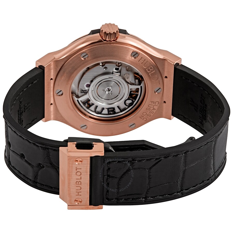 Replica Hublot Classic Fusion Diamond Pave Dial 18kt Rose Gold Automatic Watch 565.OX.9010.LR.1704 - Image 3