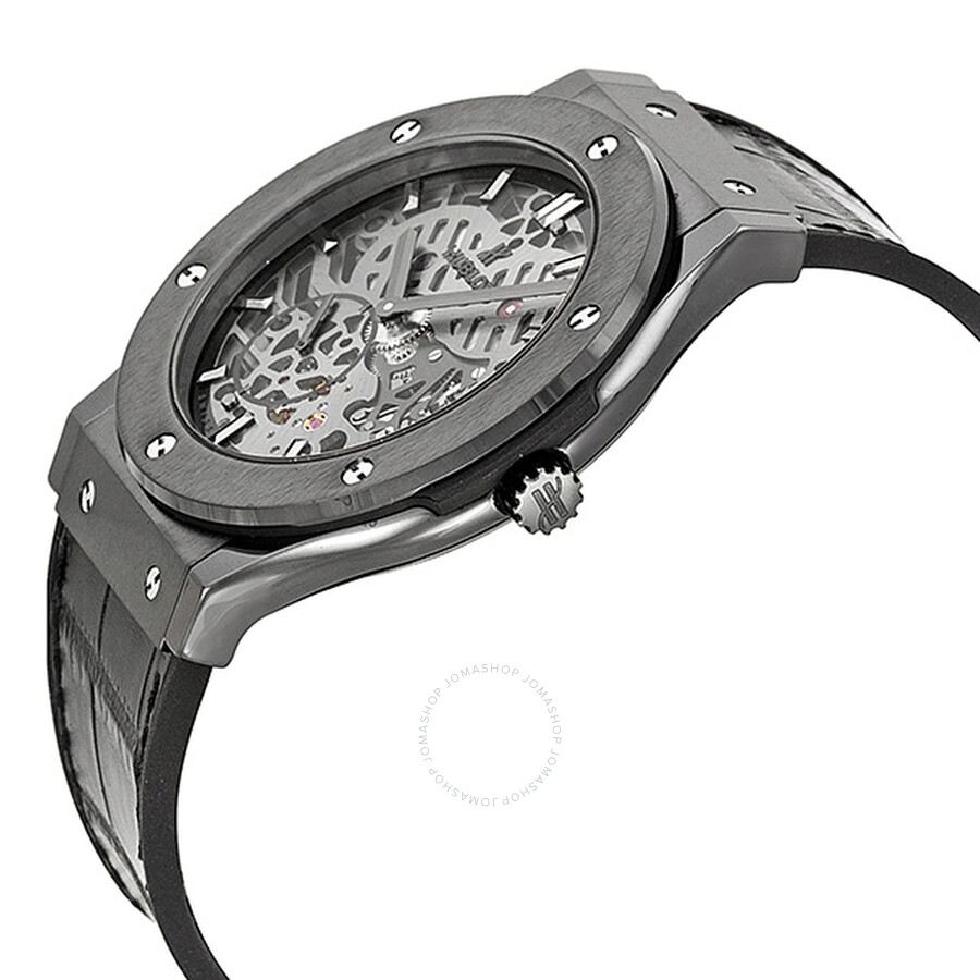 Replica Hublot Classic Fusion Hand Wind Skeleton Dial Men's Watch 515CM0140LR - Image 2