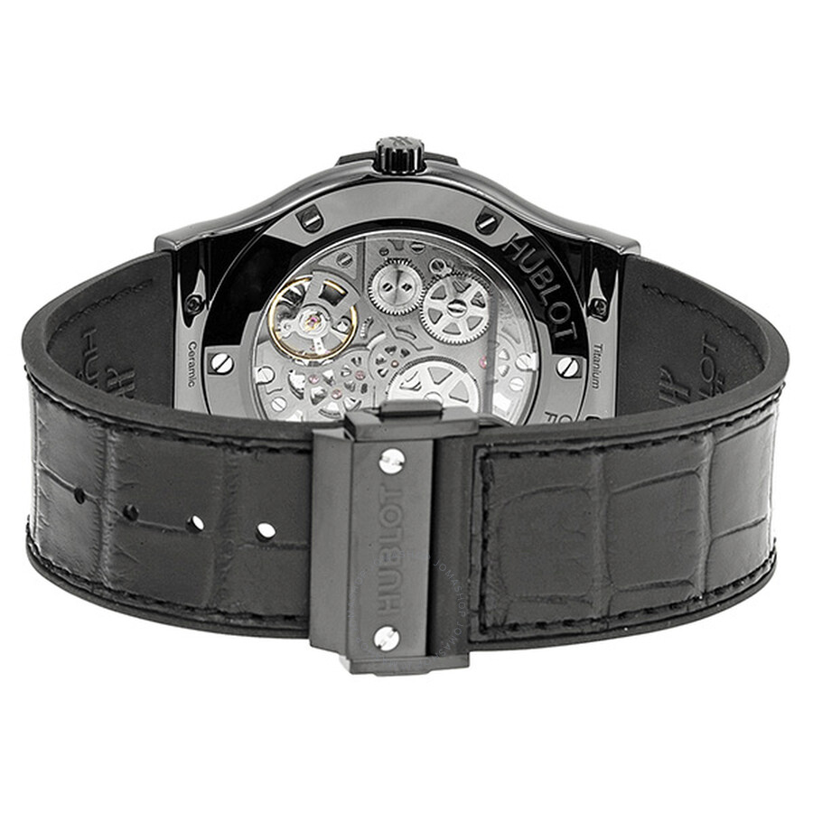 Replica Hublot Classic Fusion Hand Wind Skeleton Dial Men's Watch 515CM0140LR - Image 3