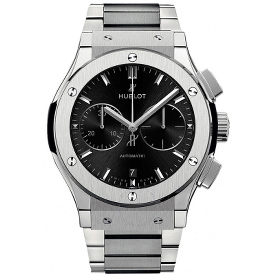 Replica Hublot Classic Fusion Mat Black Dial Automatic Men's Chronograph Watch 541.NX.1171.NX