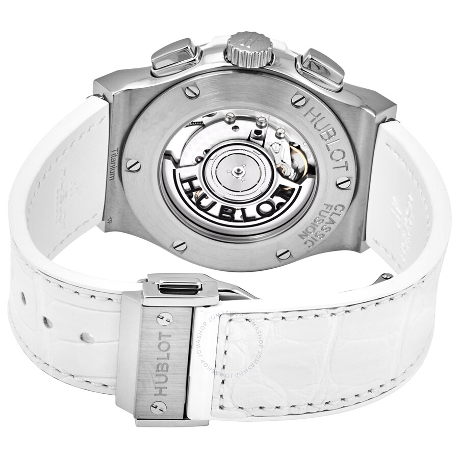 Replica Hublot Classic Fusion Mat White Dial Automatic Ladies Chronograph Watch 541.NE.2010.LR.1104 - Image 3