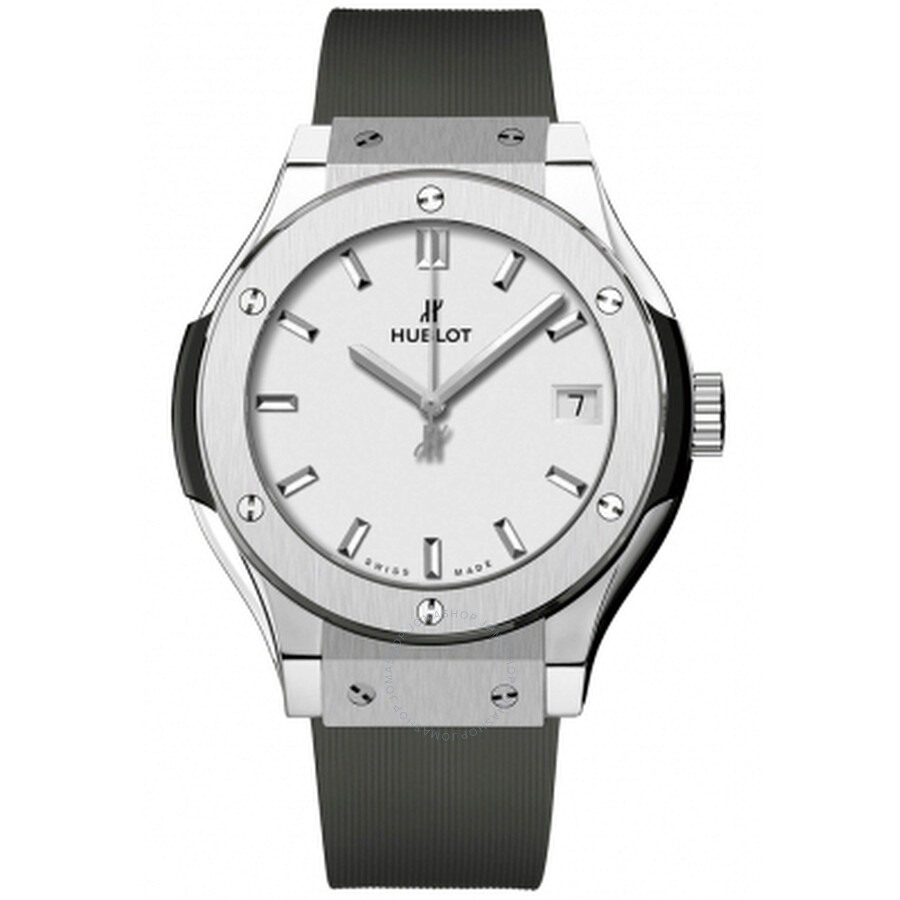 Replica Hublot Classic Fusion Opalin Dial Ladies Watch 581.NX.2611.RX