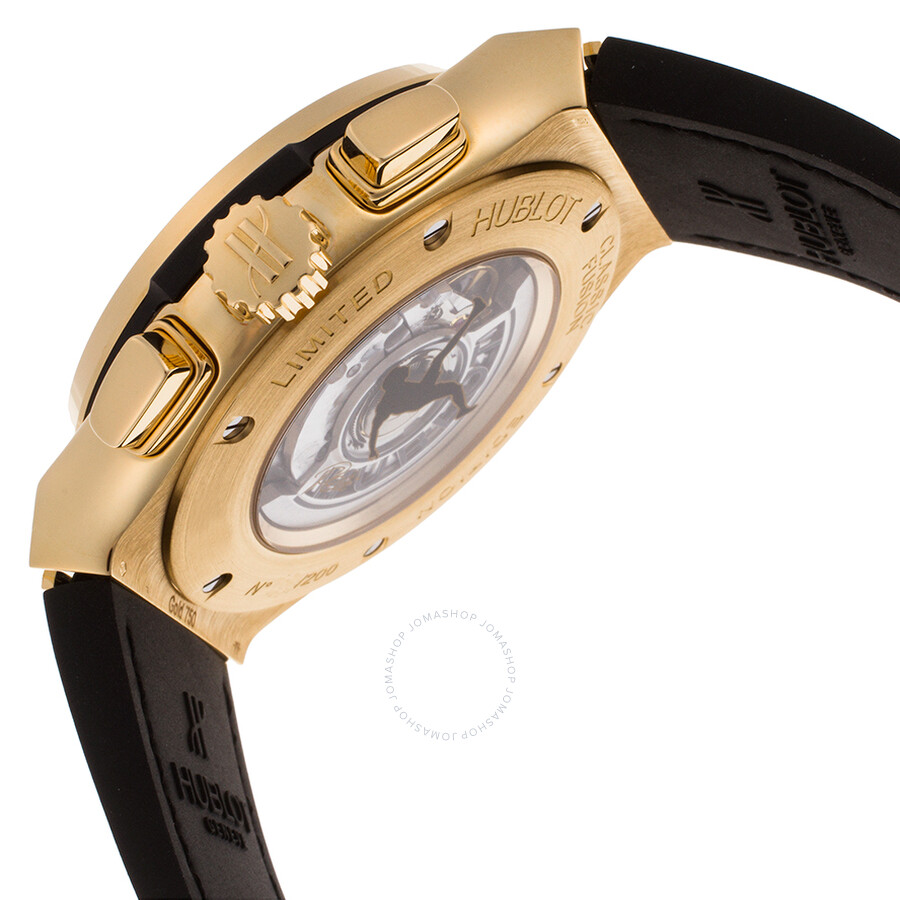 Replica Hublot Classic Fusion Pele Skeleton Dial Black Leather Band Automatic Men's Watch 525.VX.0179.VR.PEL14 - Image 4