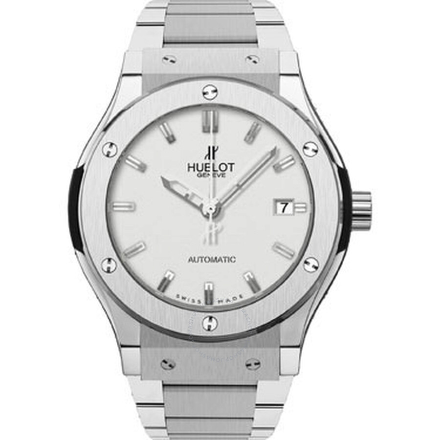 Replica Hublot Classic Fusion Silver Dial Automatic Men's Watch 548.NX.2610.NX